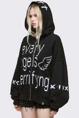 Terrifying Angels Zip Up Hoodie