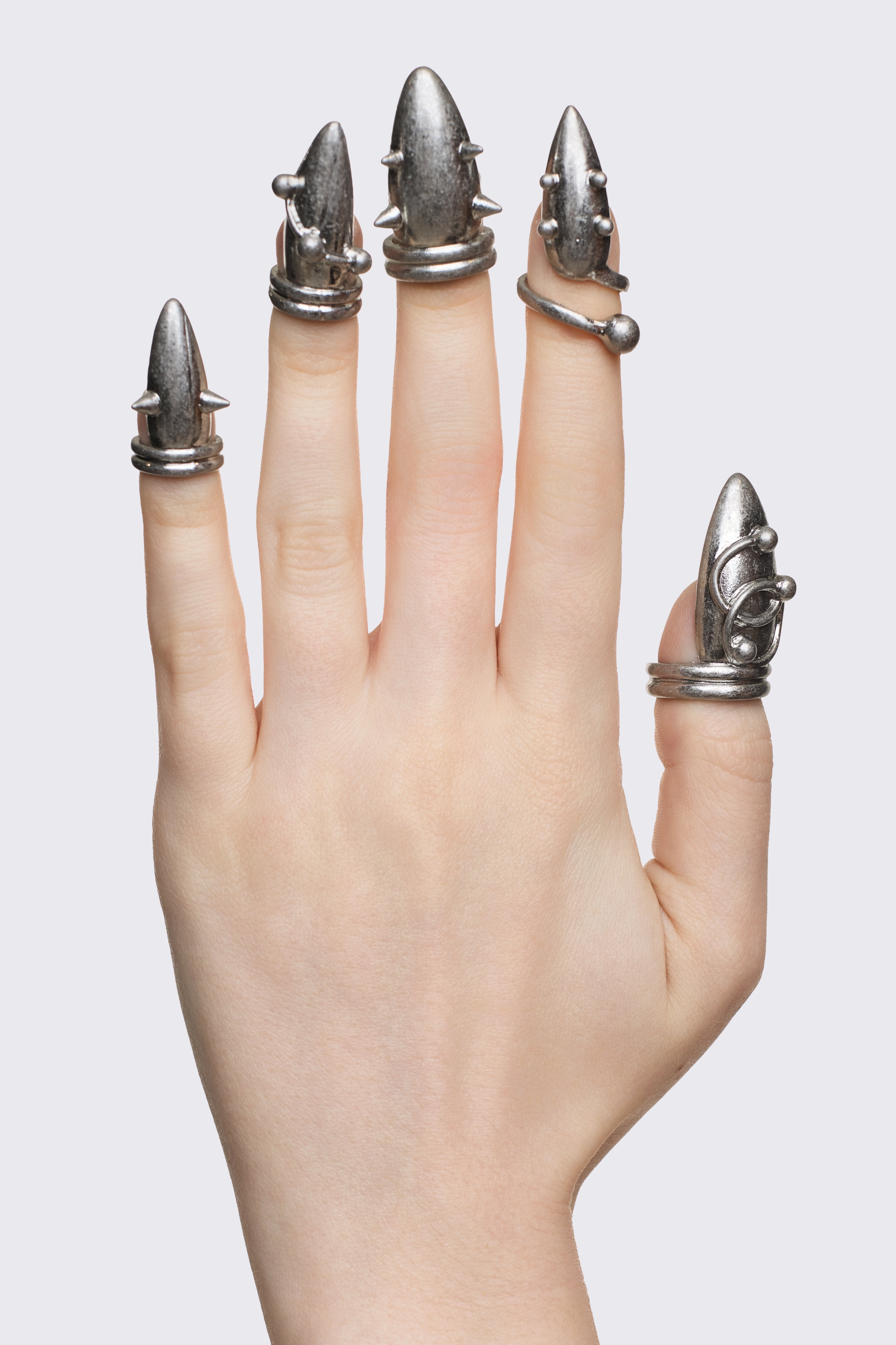 Vicious Nail Ring Set
